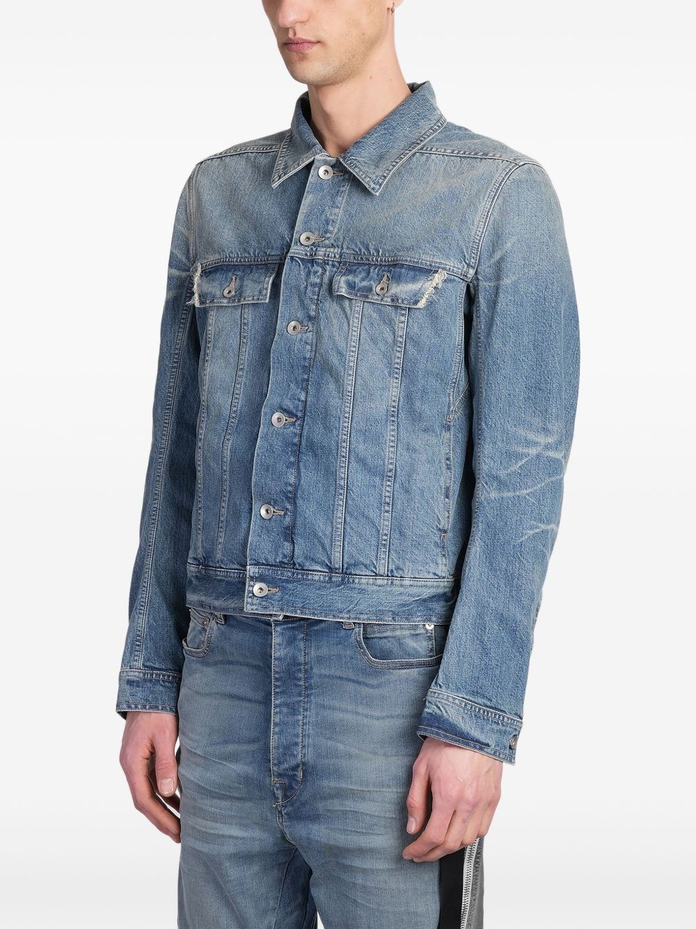 cotton denim jacket - 3