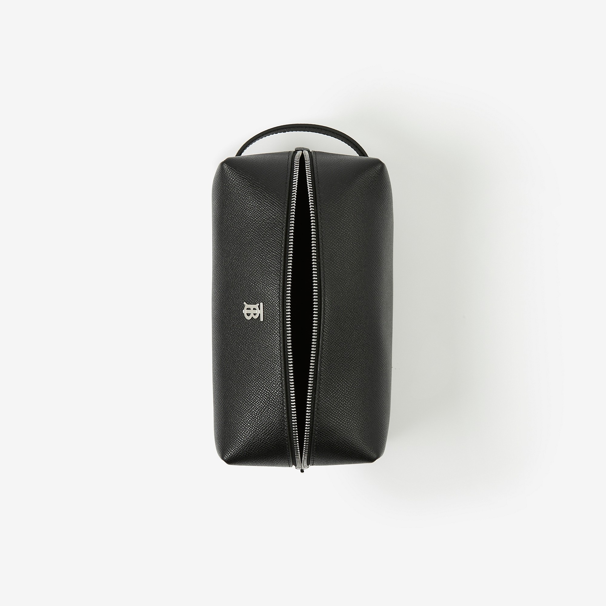 Monogram Motif Leather Travel Pouch - 4