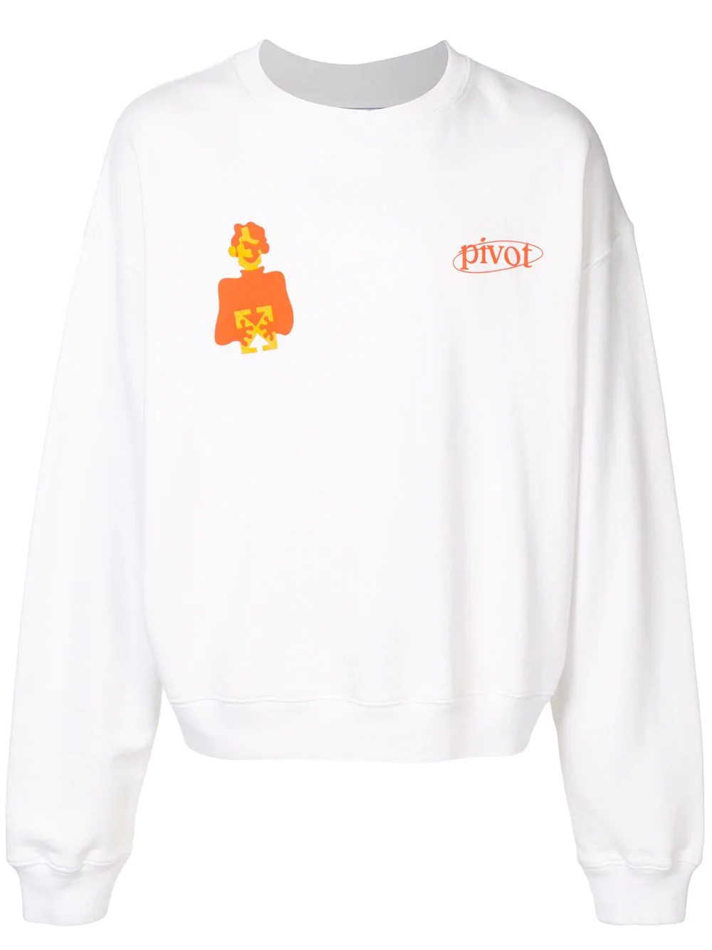 graphic-print sweatshirt - 1