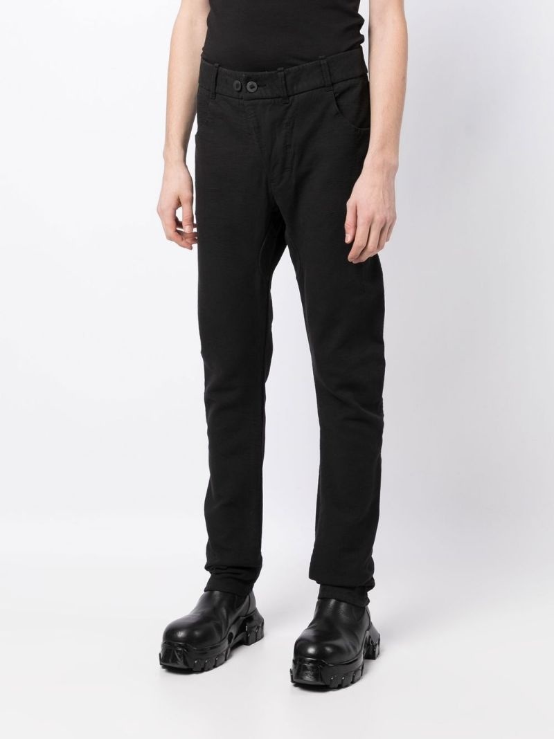 four-pocket slim-cut trousers - 3