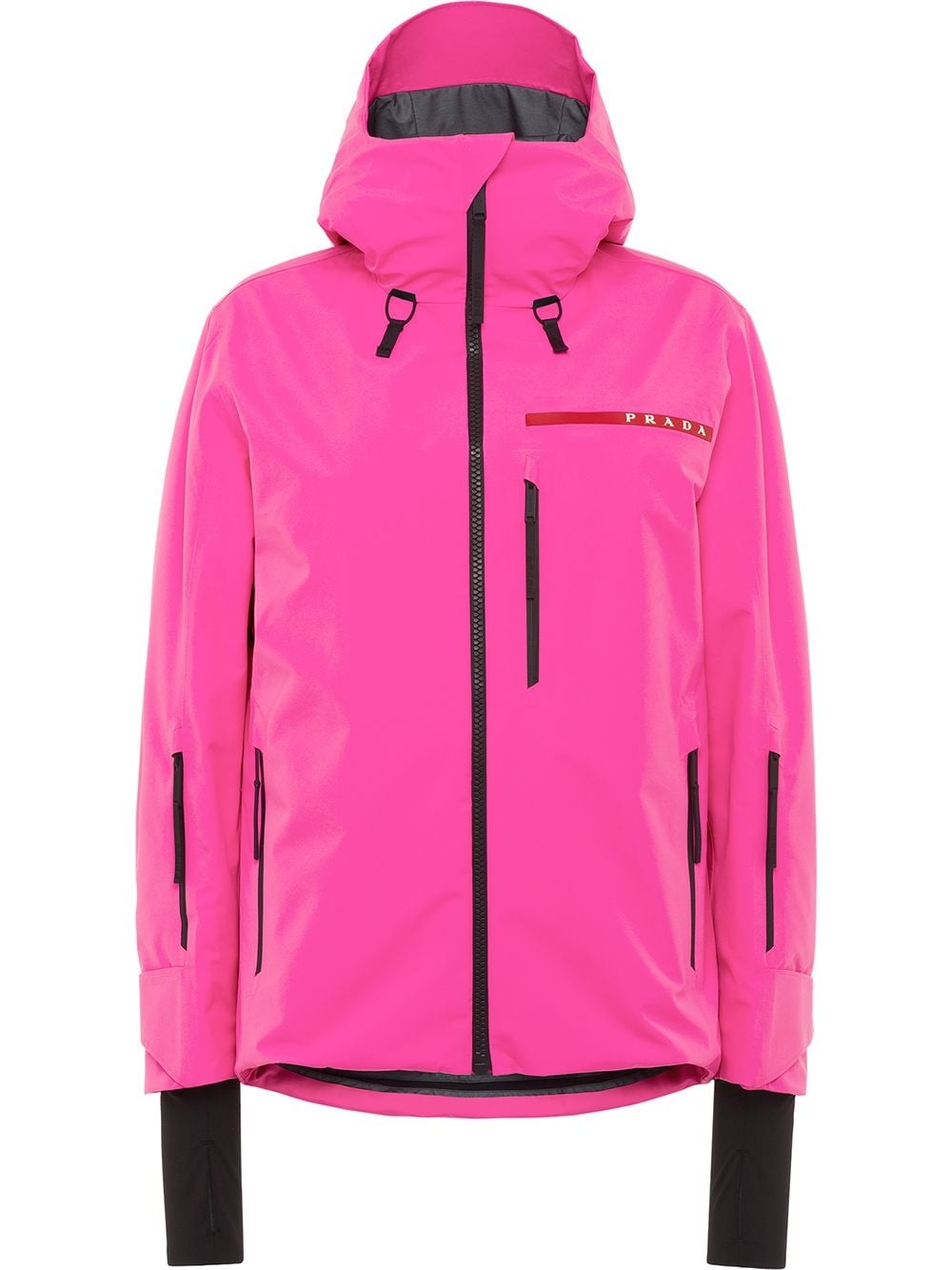 technical fabric jacket - 1