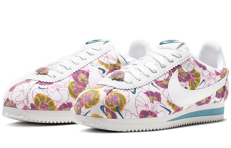 (WMNS) Nike Cortez 'White Floral' AV1338-100 - 3