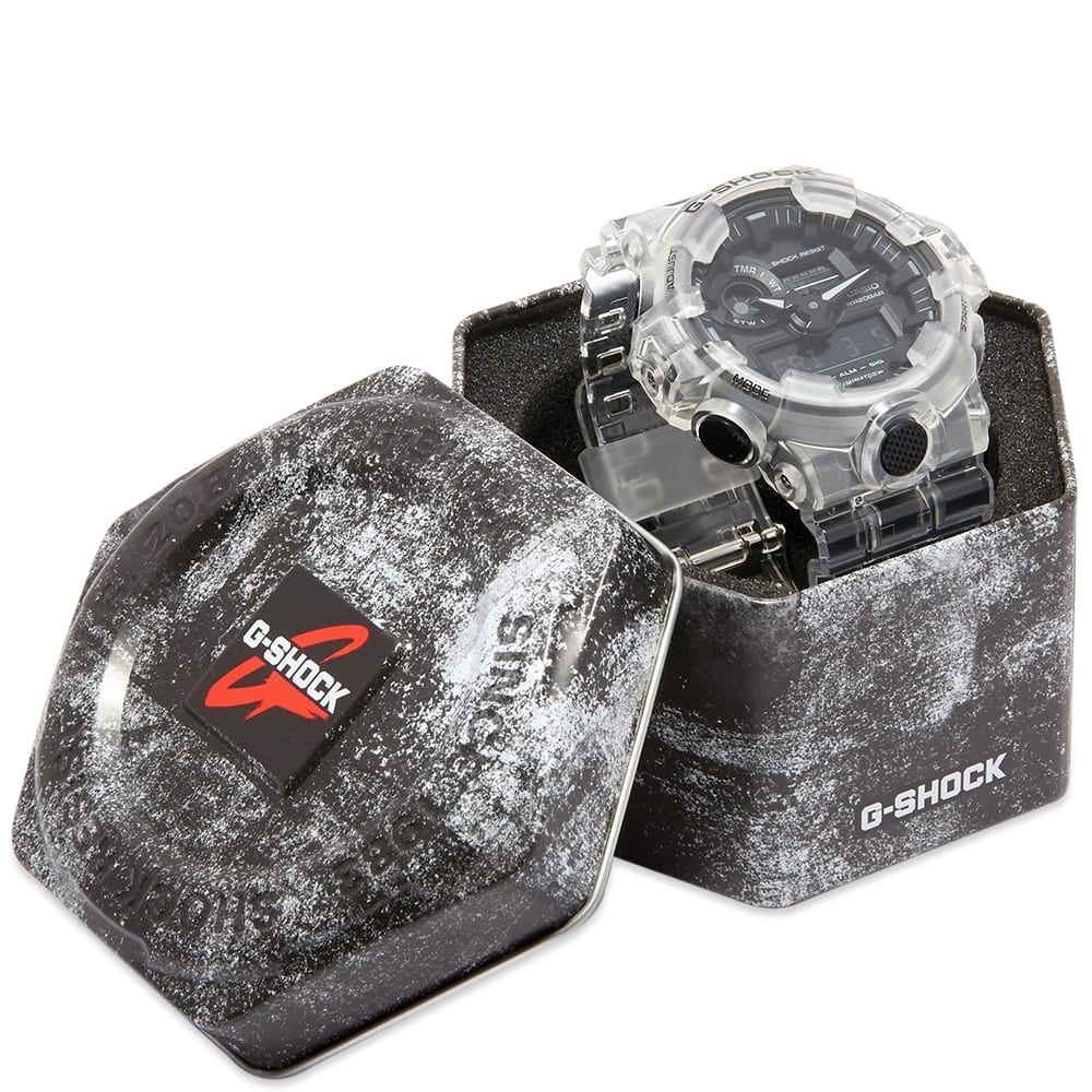 Casio G-Shock GA-700 Transparent Watch - 4