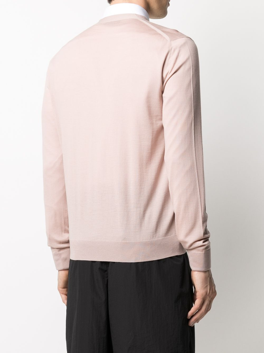 buttoned wool cardigan - 4