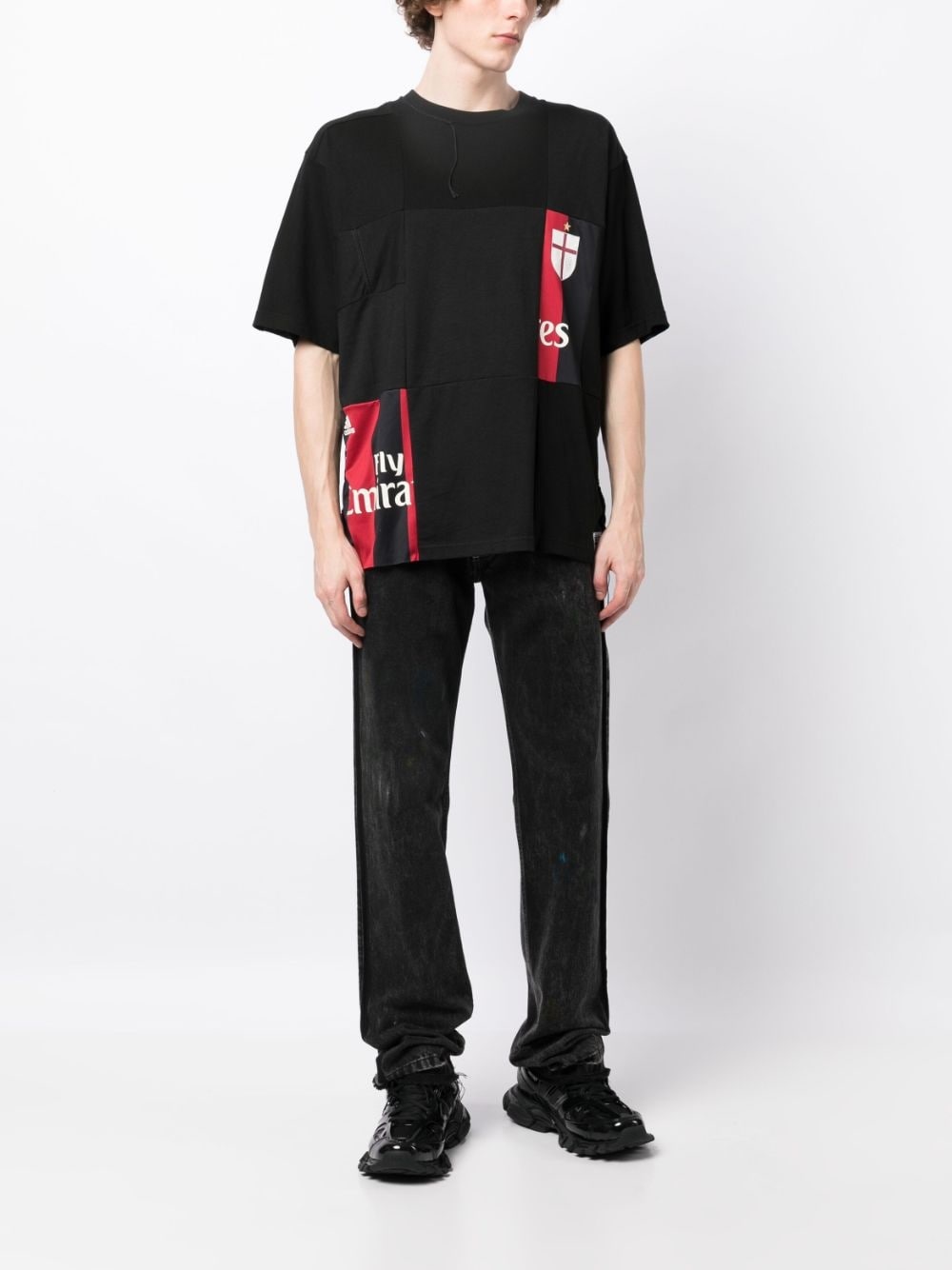 PATCHWORK COTTON T-SHIRT - 2