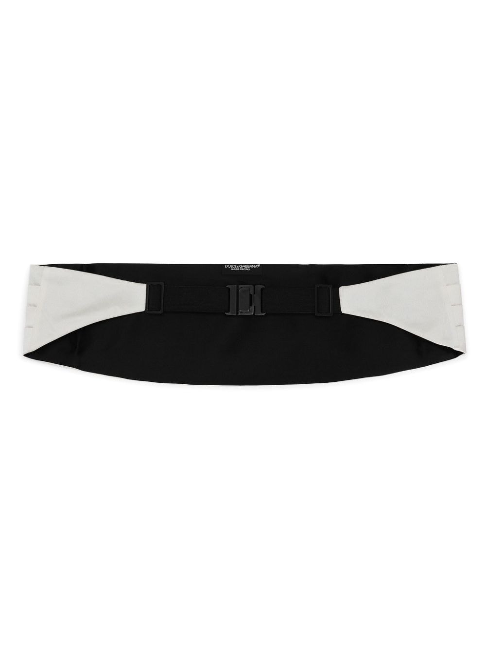 pleated silk cummerbund - 2