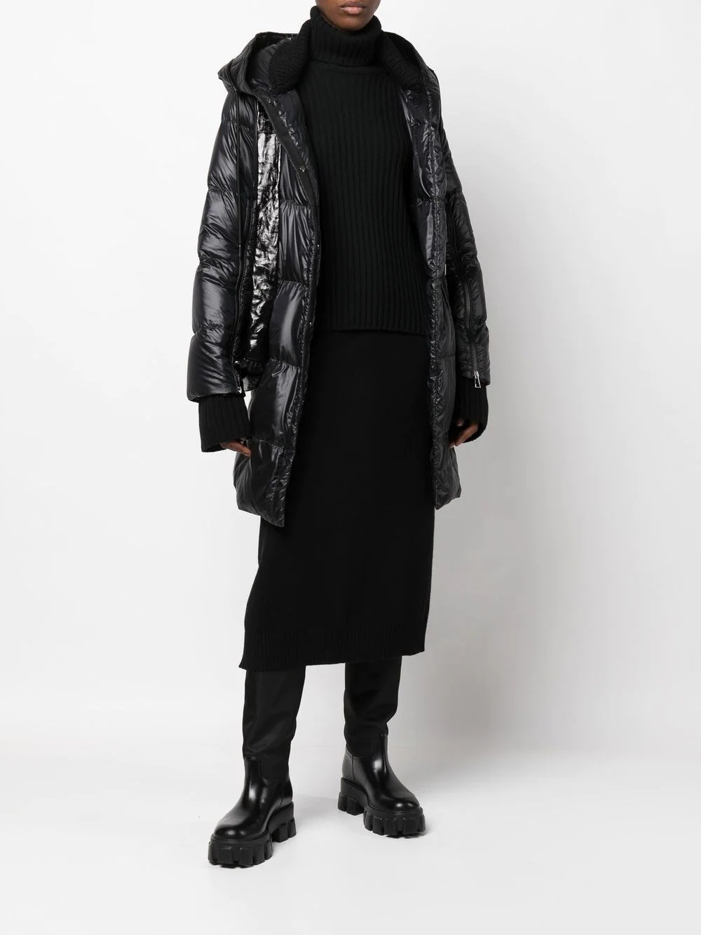 knitted straight skirt - 2
