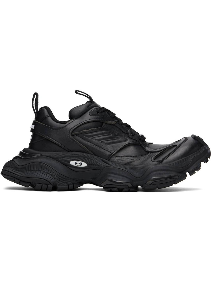 Black Cargo Sneakers - 1