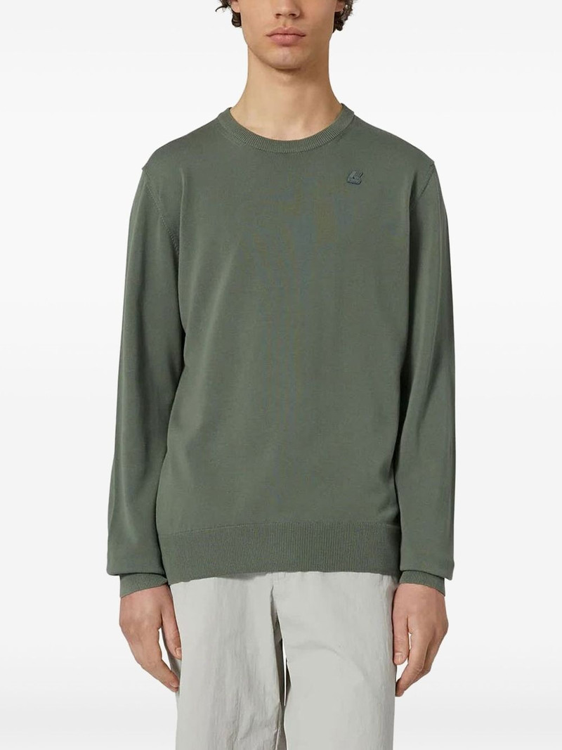 K-WAY logo-appliqué jumper outlook