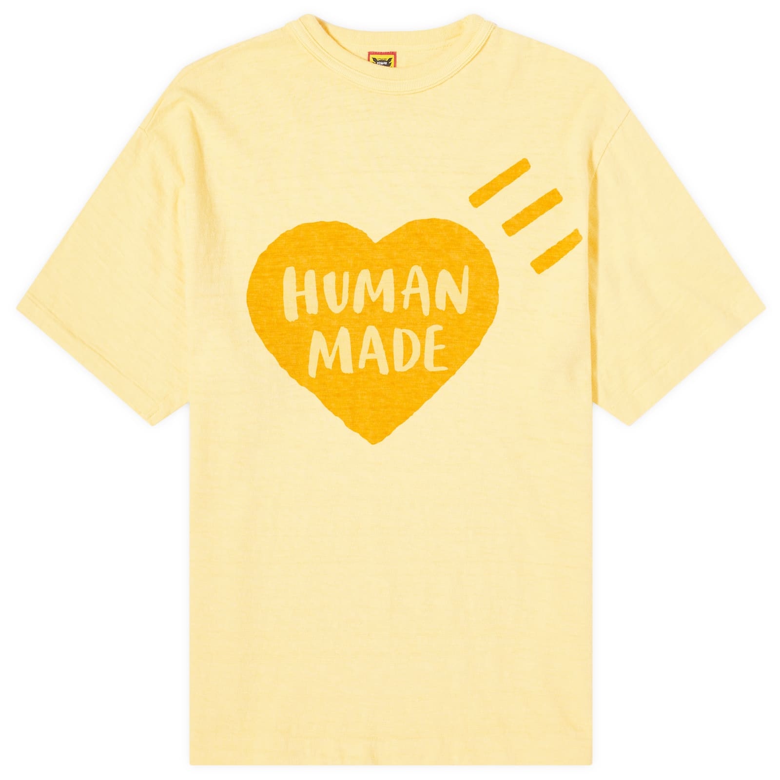 Human Made Garment Dyed Big Heart T-Shirt - 1