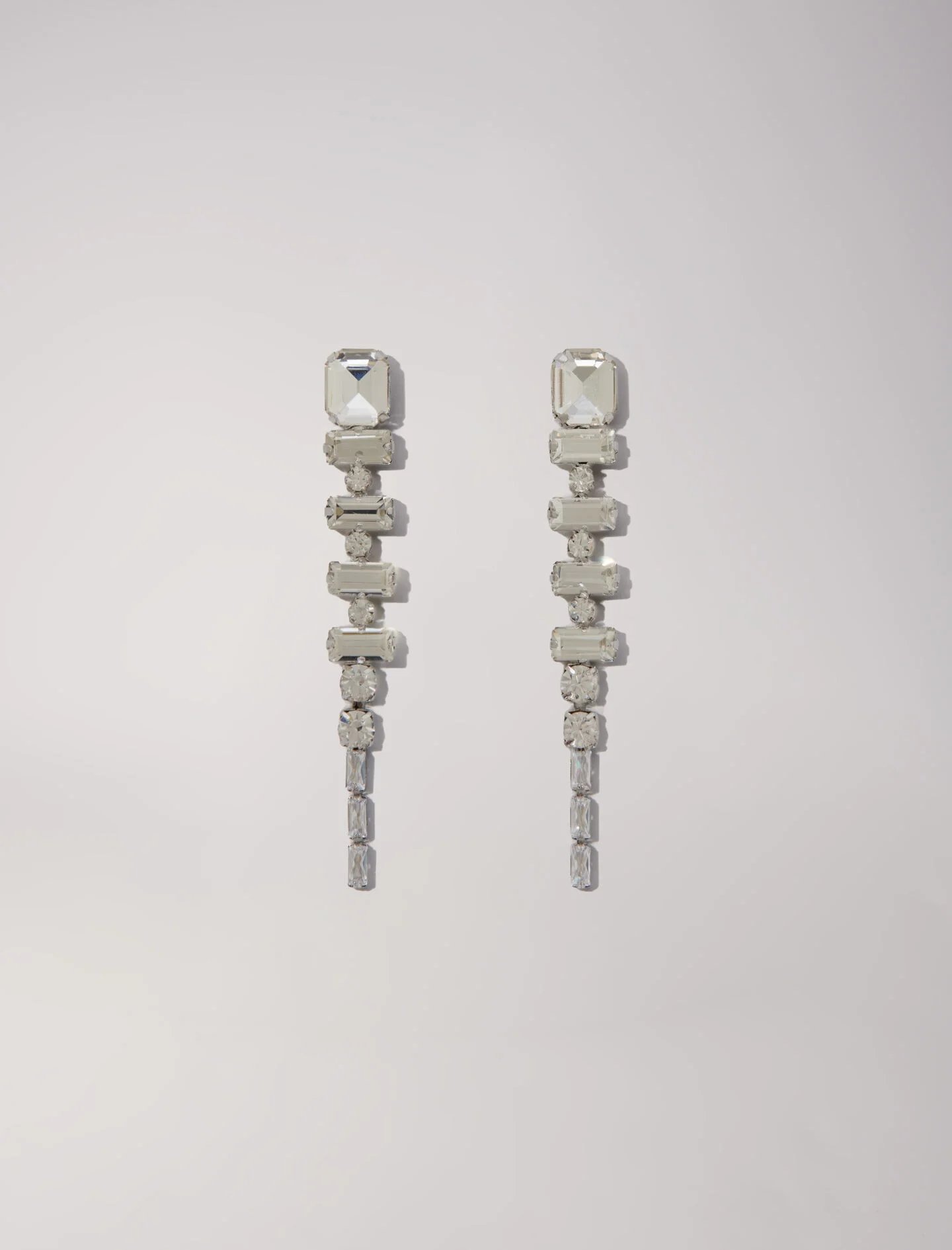 Cascade diamanté earrings - 1