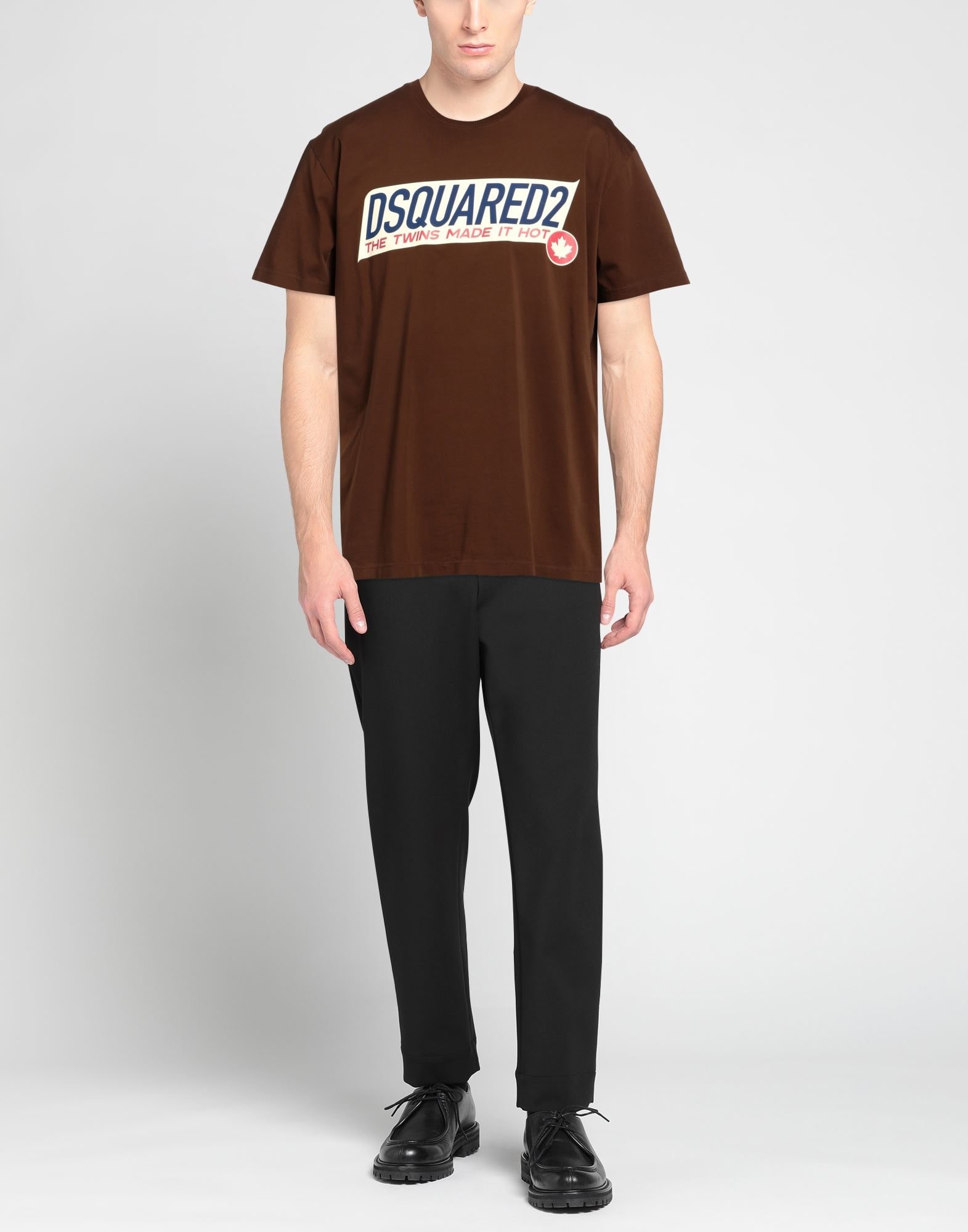 Brown Men's T-shirt - 2