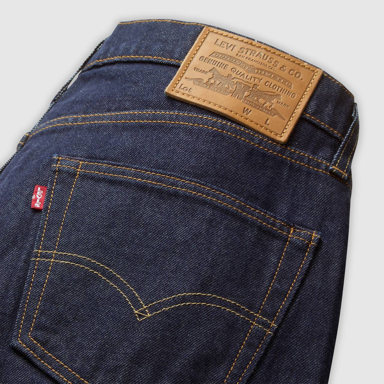 502™ TAPER FIT SELVEDGE MEN'S JEANS - 7