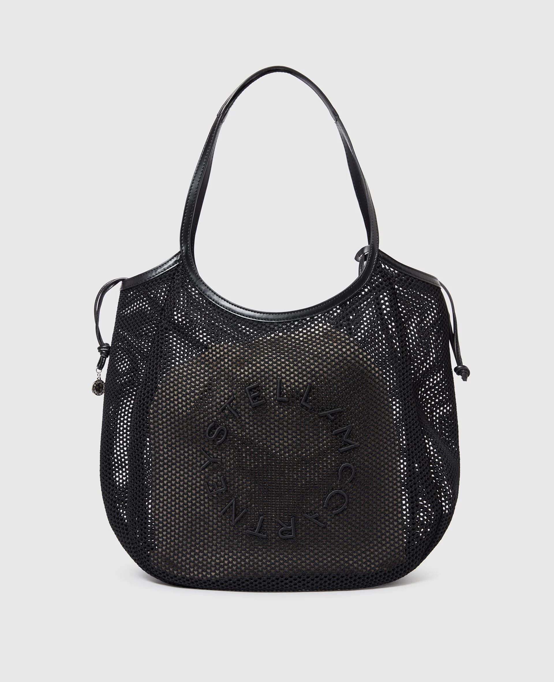 Logo Mesh Hobo Bag - 1