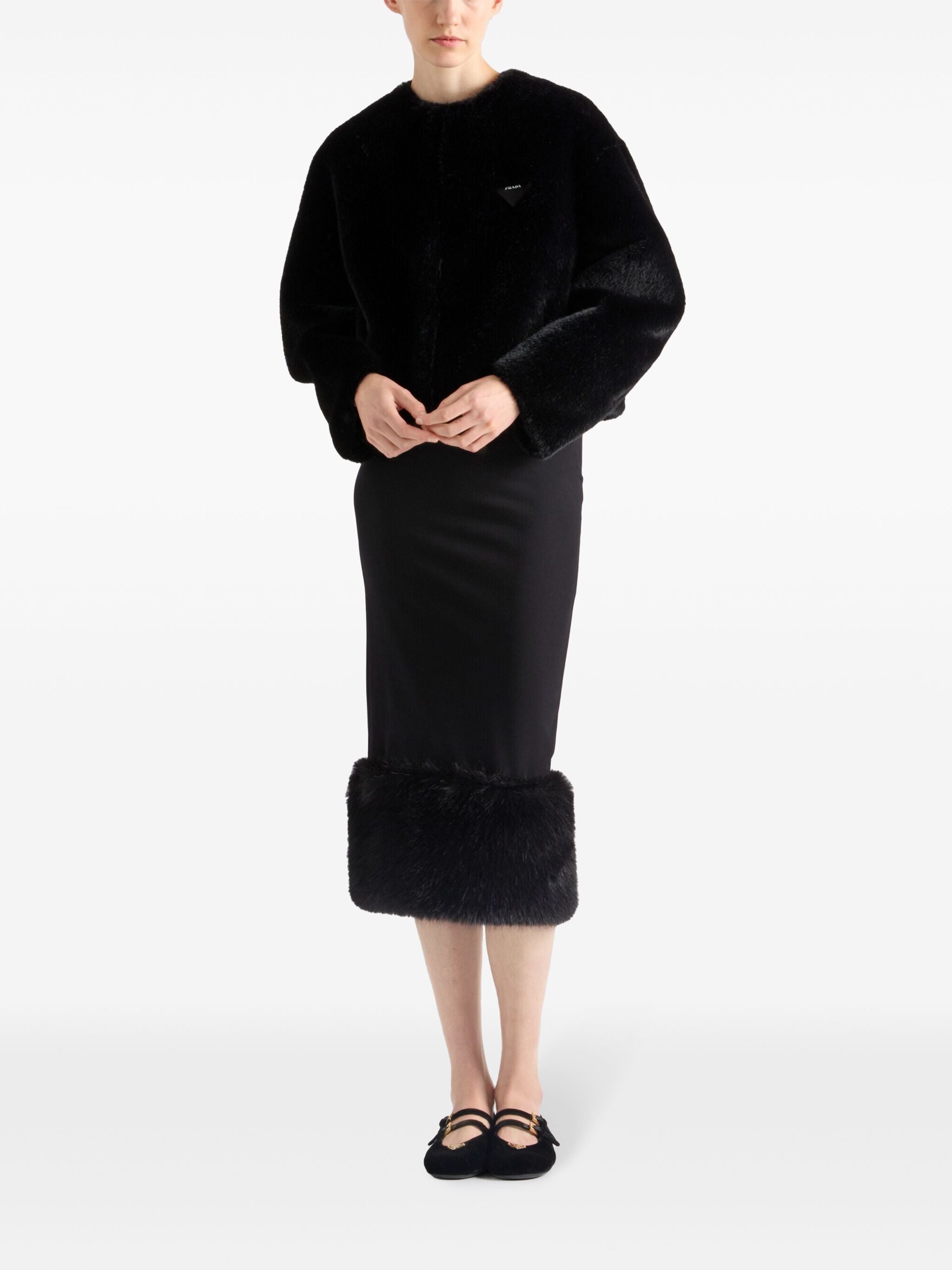 Stretch Jersey Skirt - 4