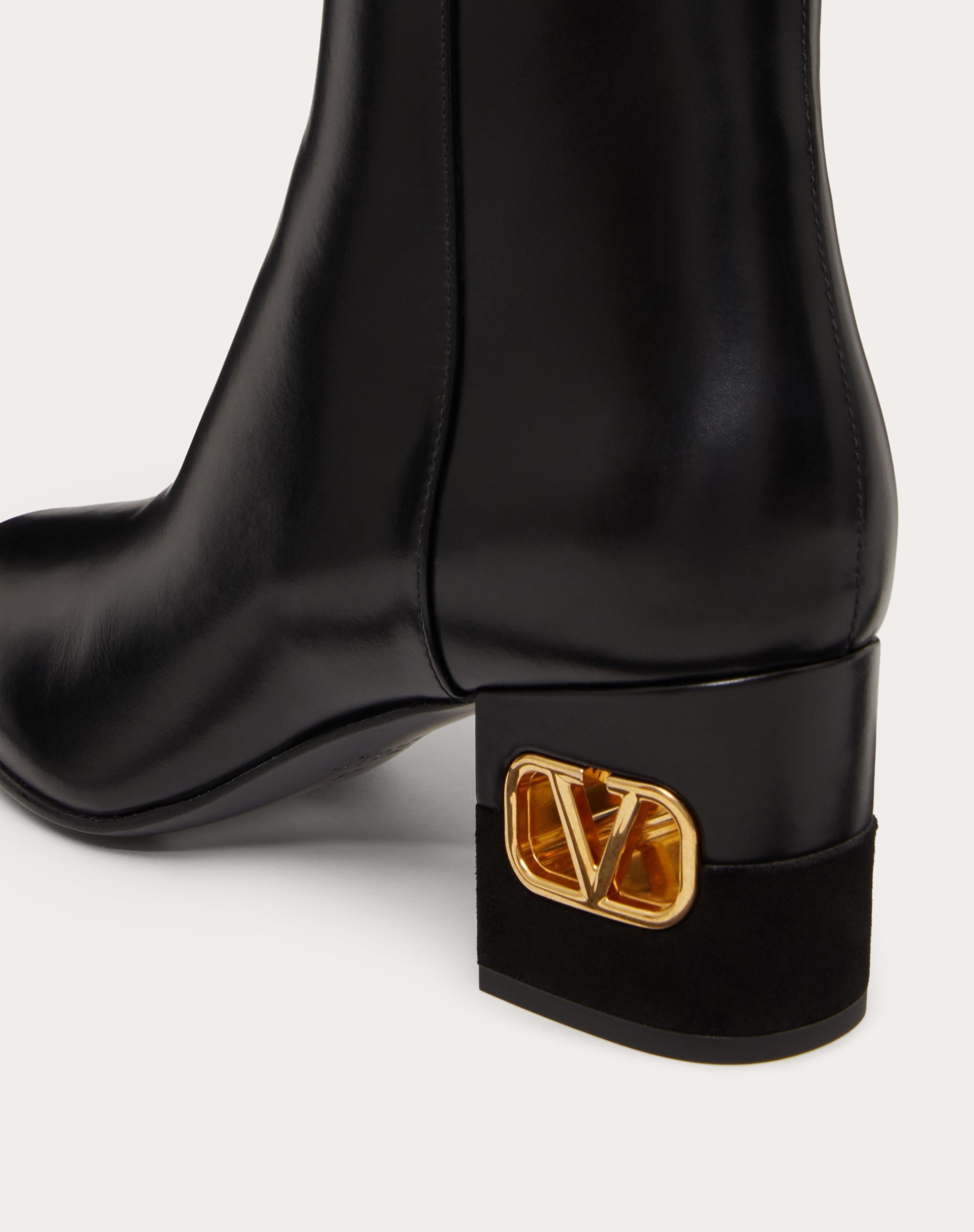 VALENTINO GARAVANI HERITAGE CALFSKIN ANKLE BOOT 60MM - 5