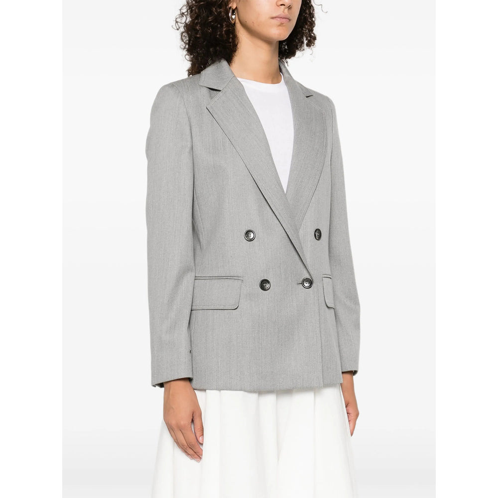 Max Mara Grey Jackets - Blazers Women - 3