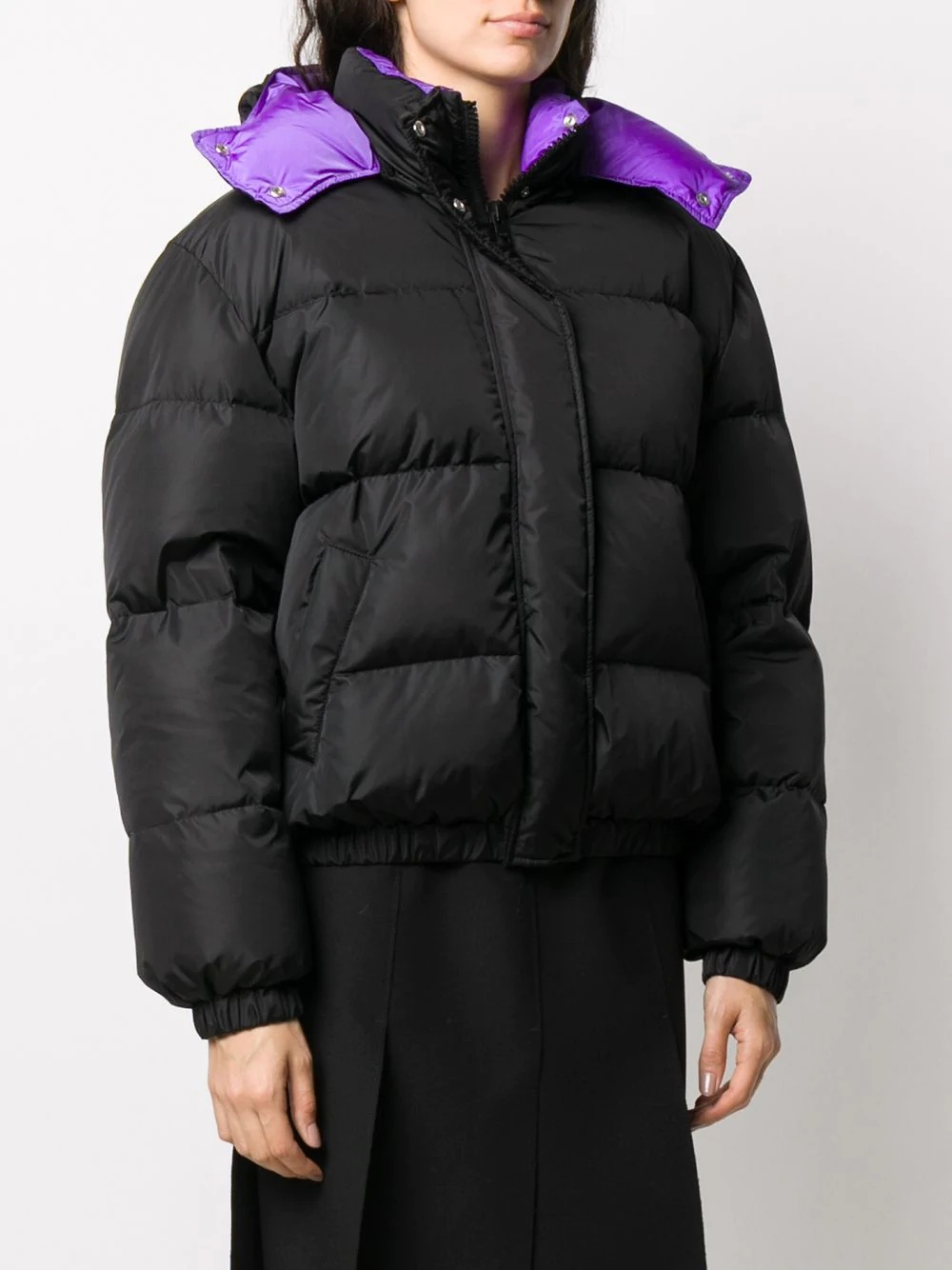 padded hooded jacket - 3