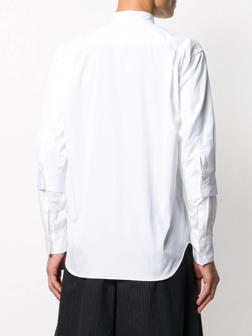 regular fit double-sleeve shirt - 4