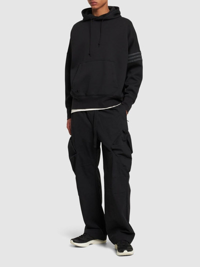 adidas Originals Neuclassic cotton blend hoodie outlook