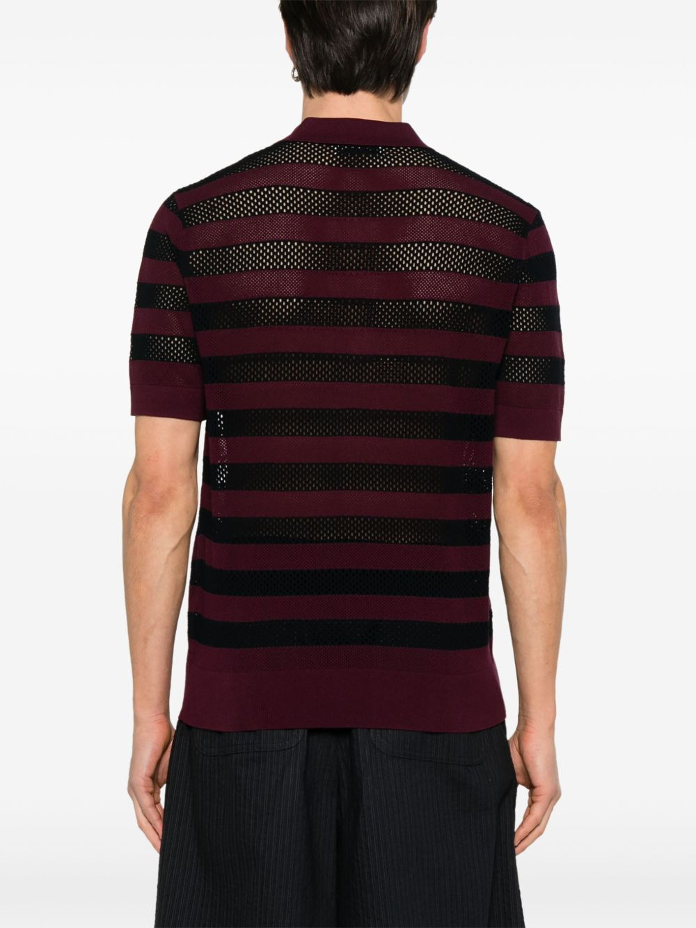 Dries Van Noten Men Short Sleeve Polo Shirt - 3