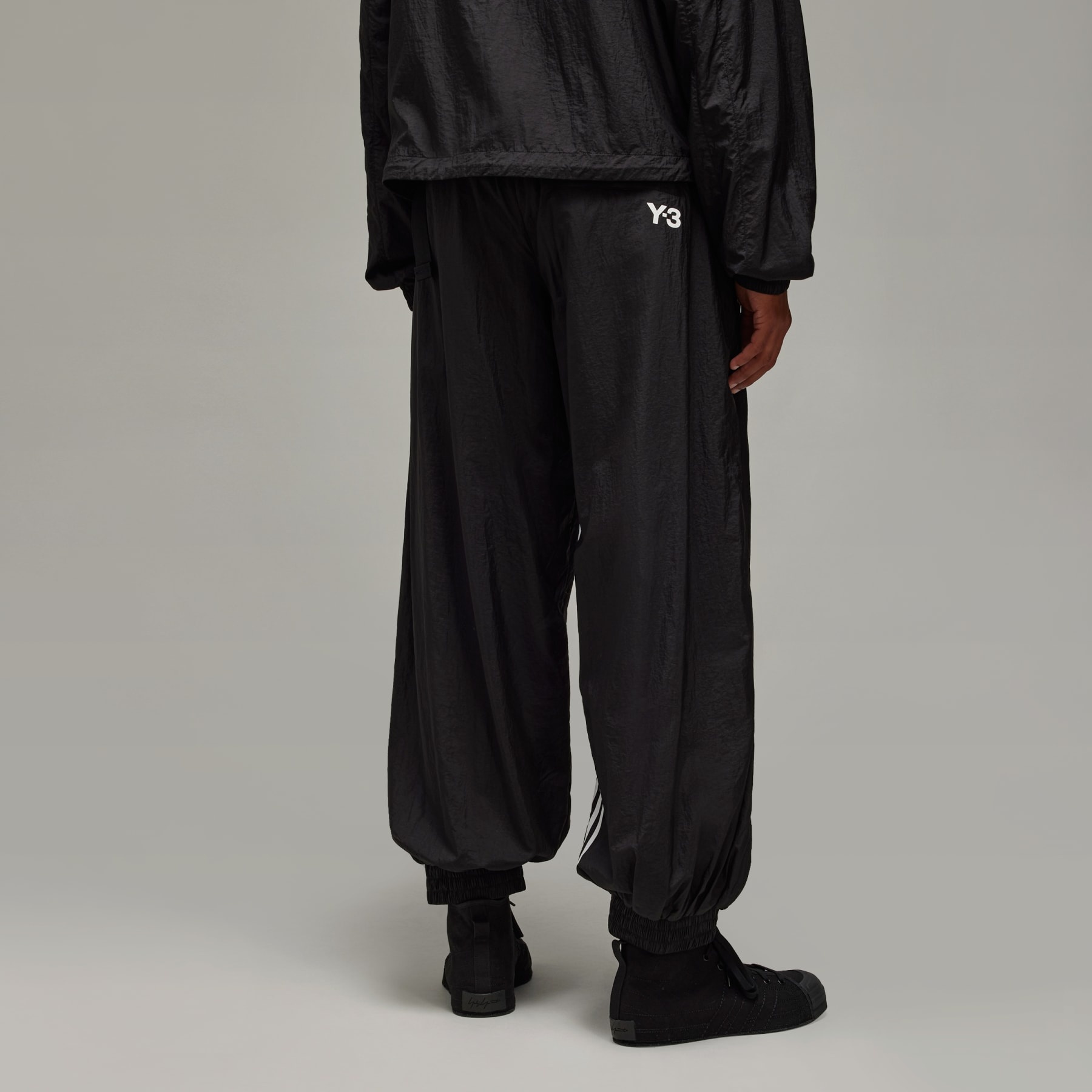 Y-3 3-Stripes Nylon Shell Pants - 3