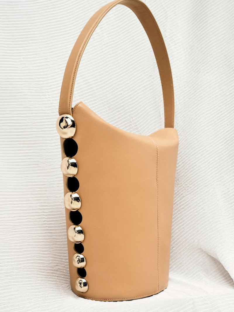 Amaya studded bucket bag 4