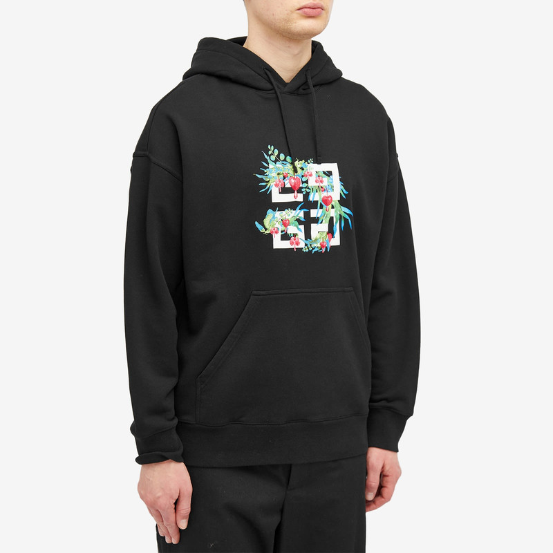 Givenchy Givenchy CNY 4G Flower Hoodie outlook