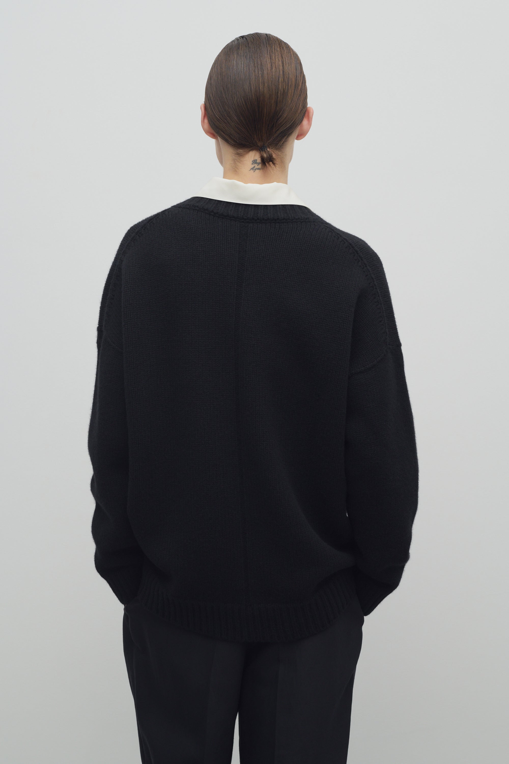 Sdavion Sweater in Wool and Cashmere - 5