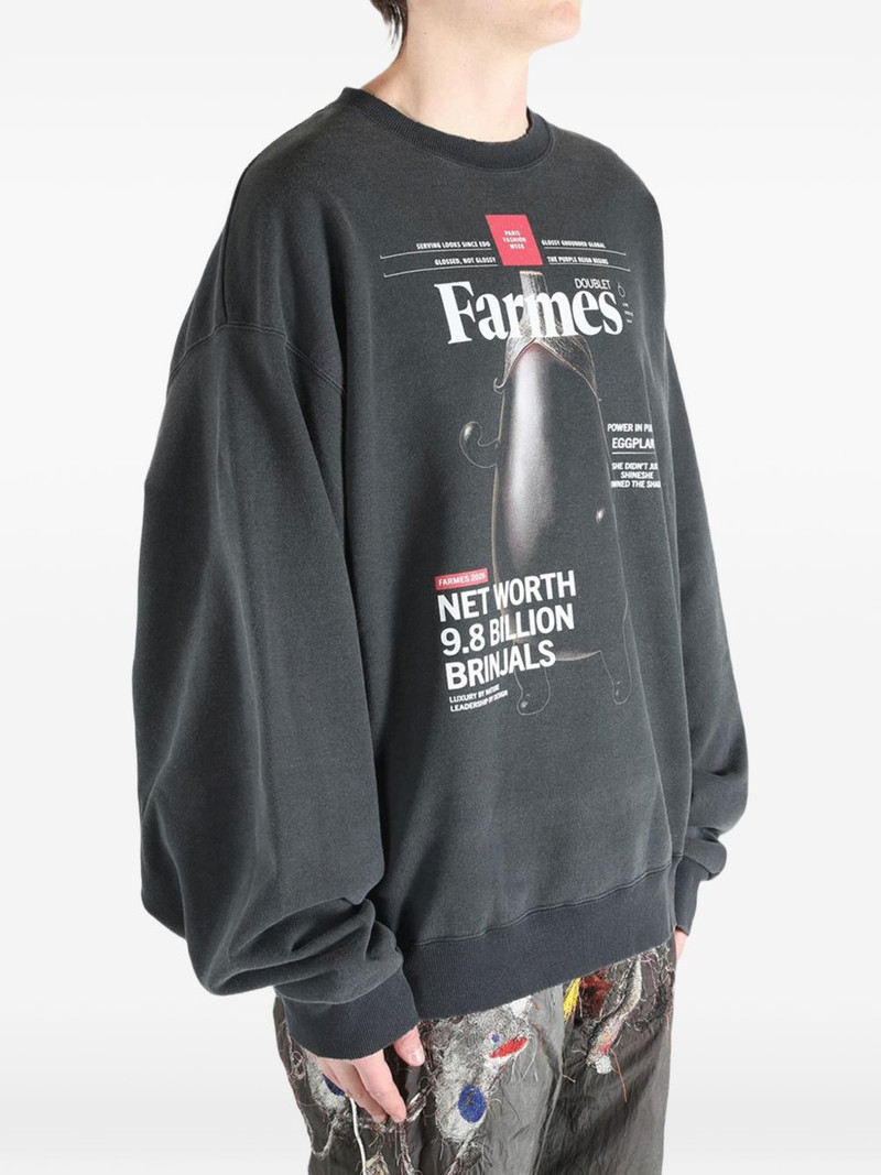 Farmes Magazine Cover printed sweatshirt 4