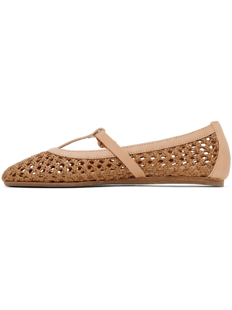 Brown Aerati Ballerina Flats 3