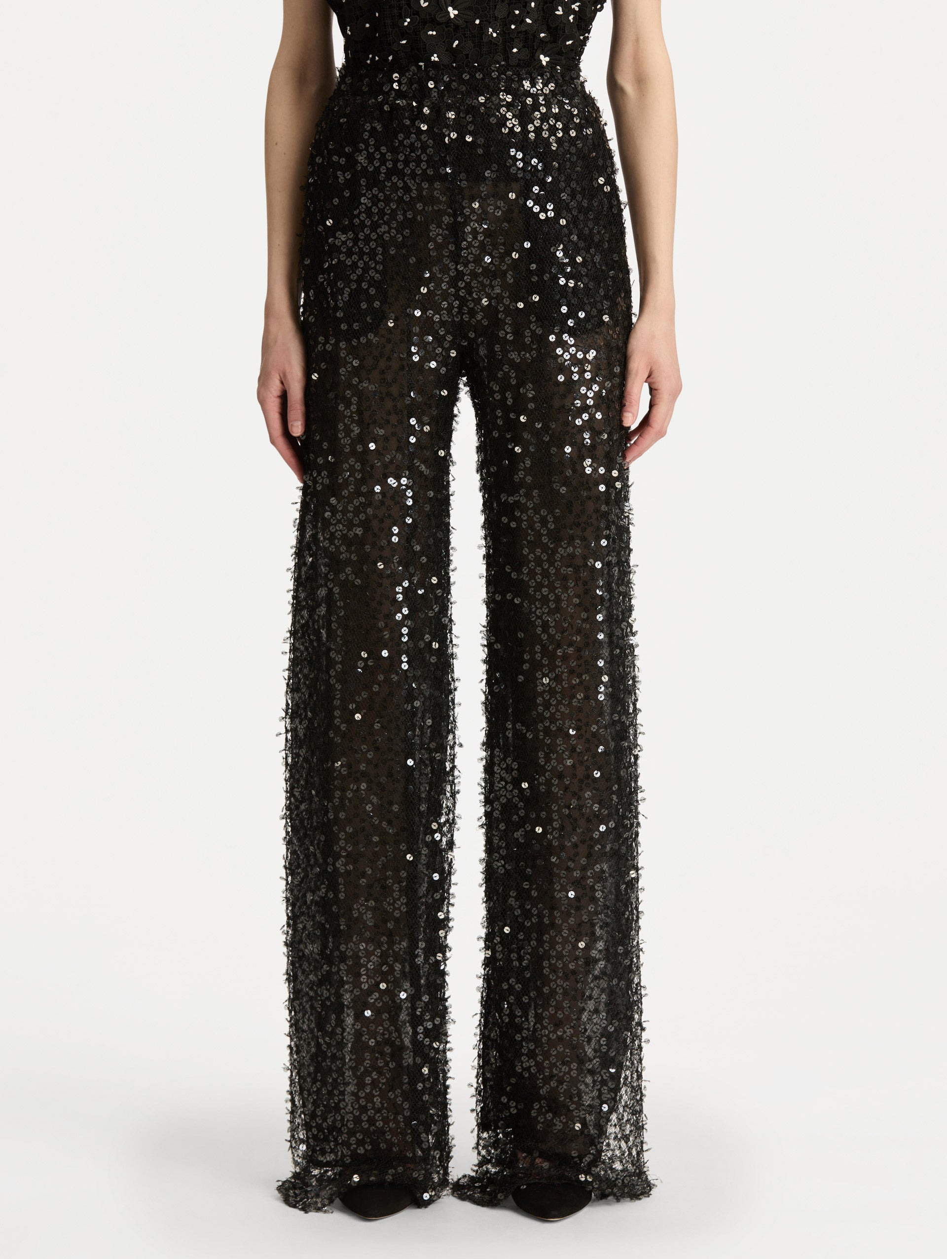 FLOATING SEQUIN PANT - 4
