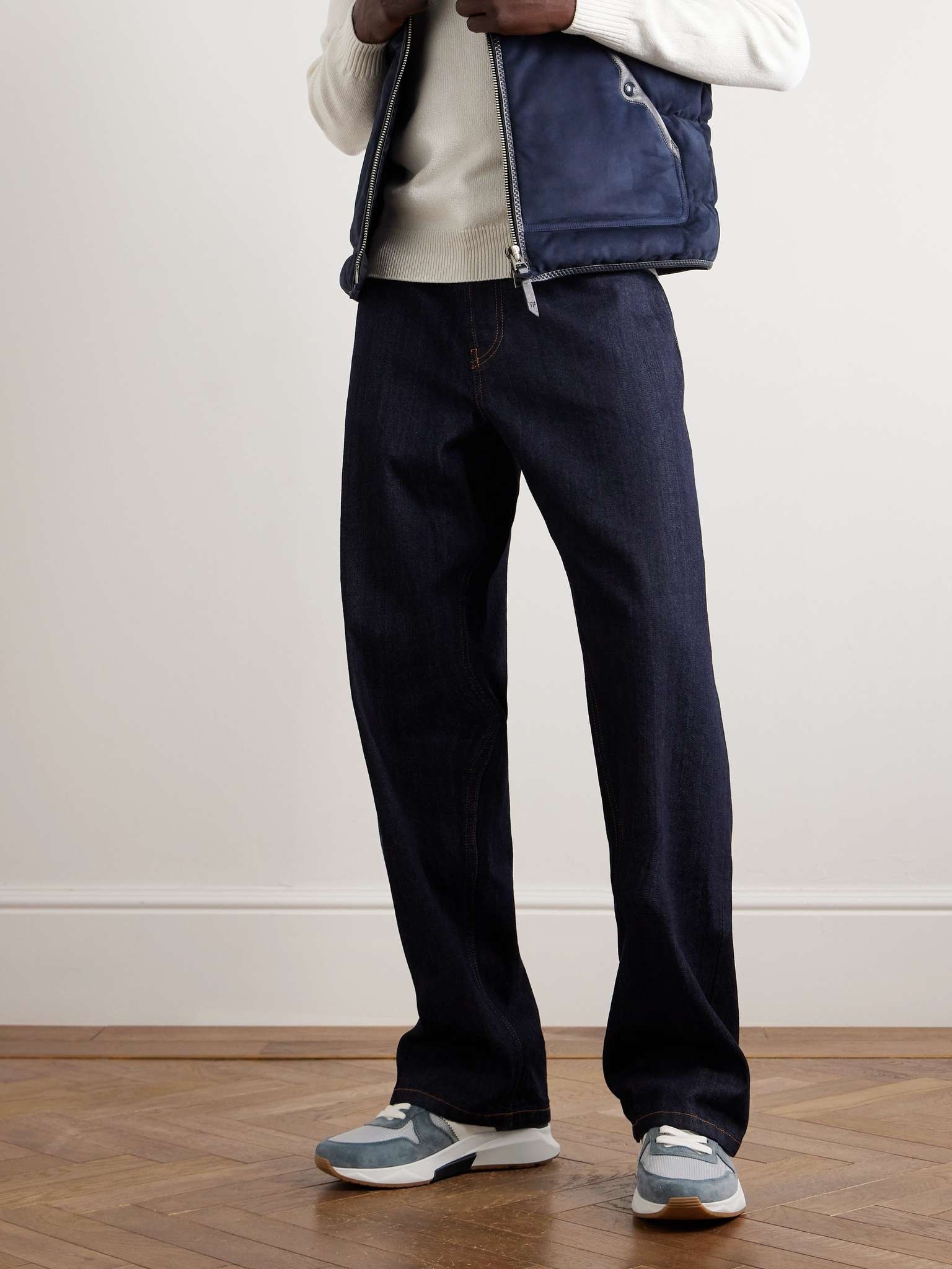 Jagga Suede and Mesh Sneakers - 2