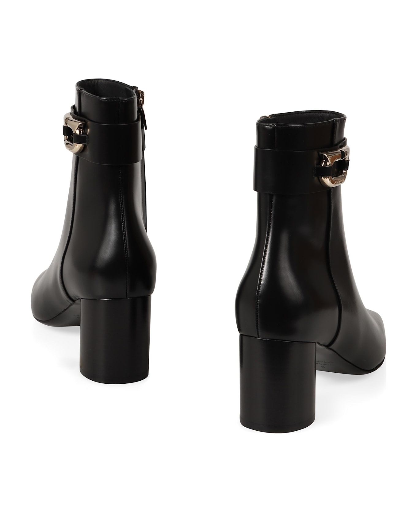 Leather Ankle Boots - 4