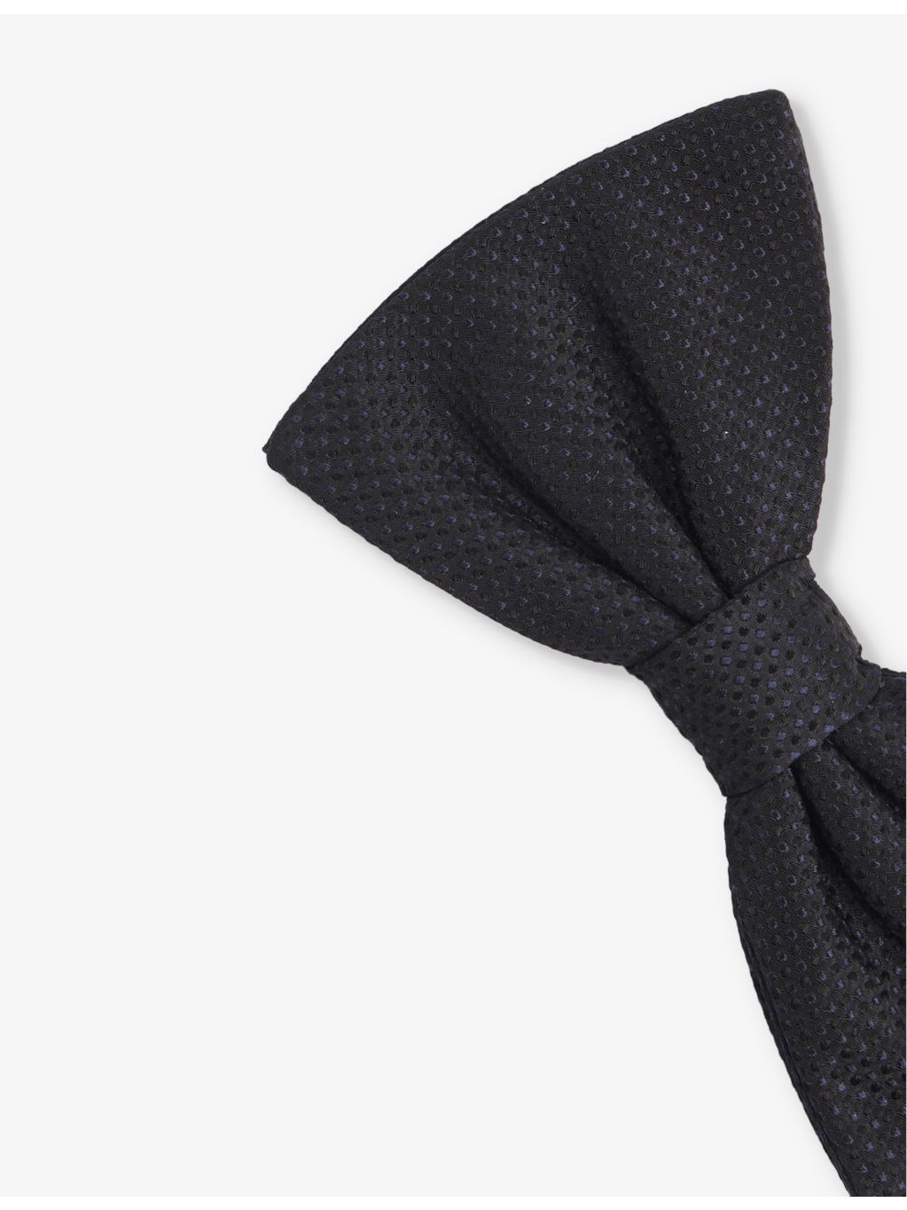 Patterned Jacquard Silk Bow Tie - 4