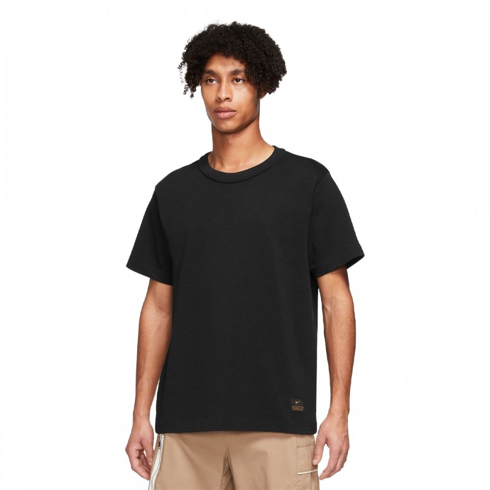 Life Short Sleeve Knit Top "Black" - 1
