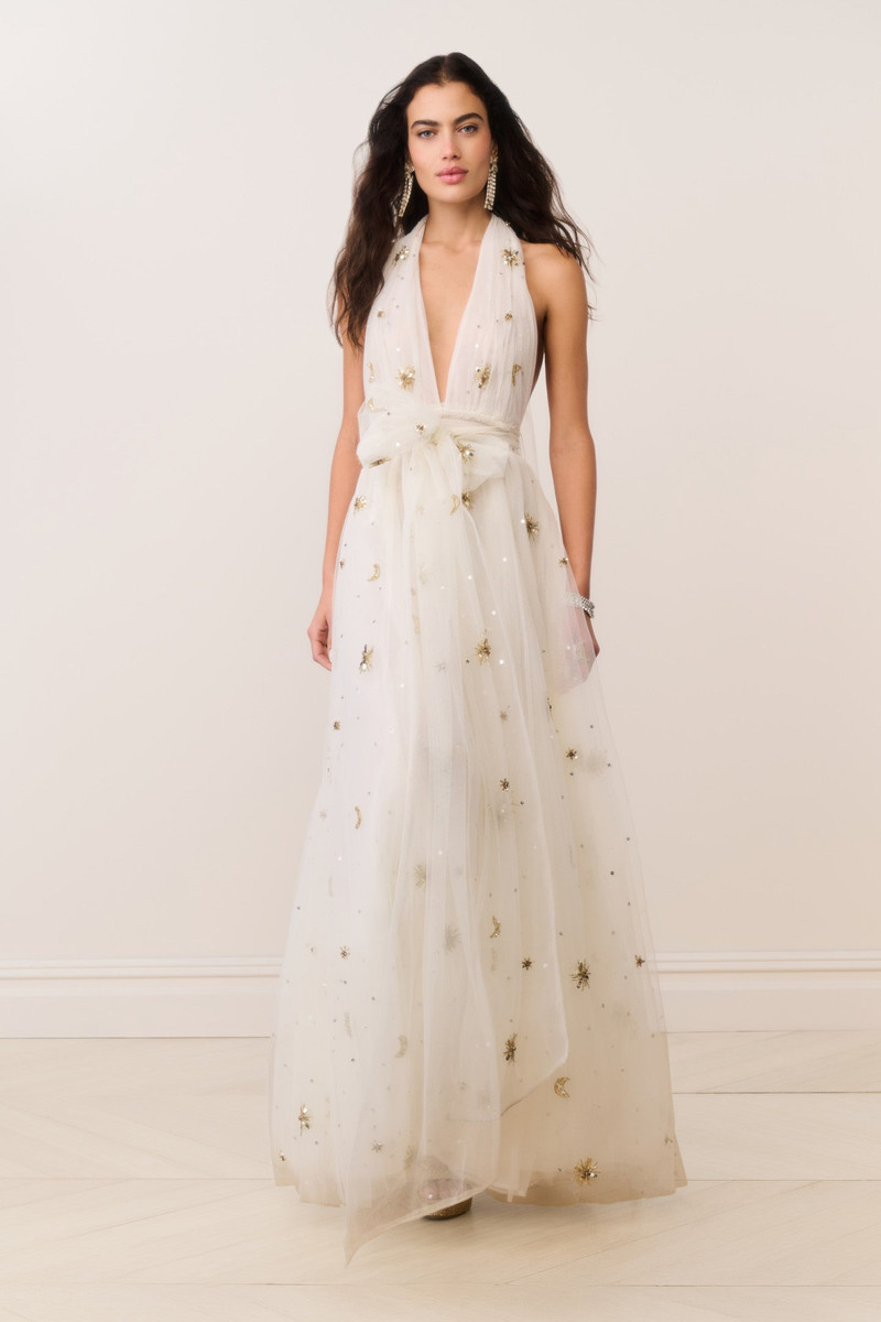Eldora Celestial Embellished Tulle Gown 1