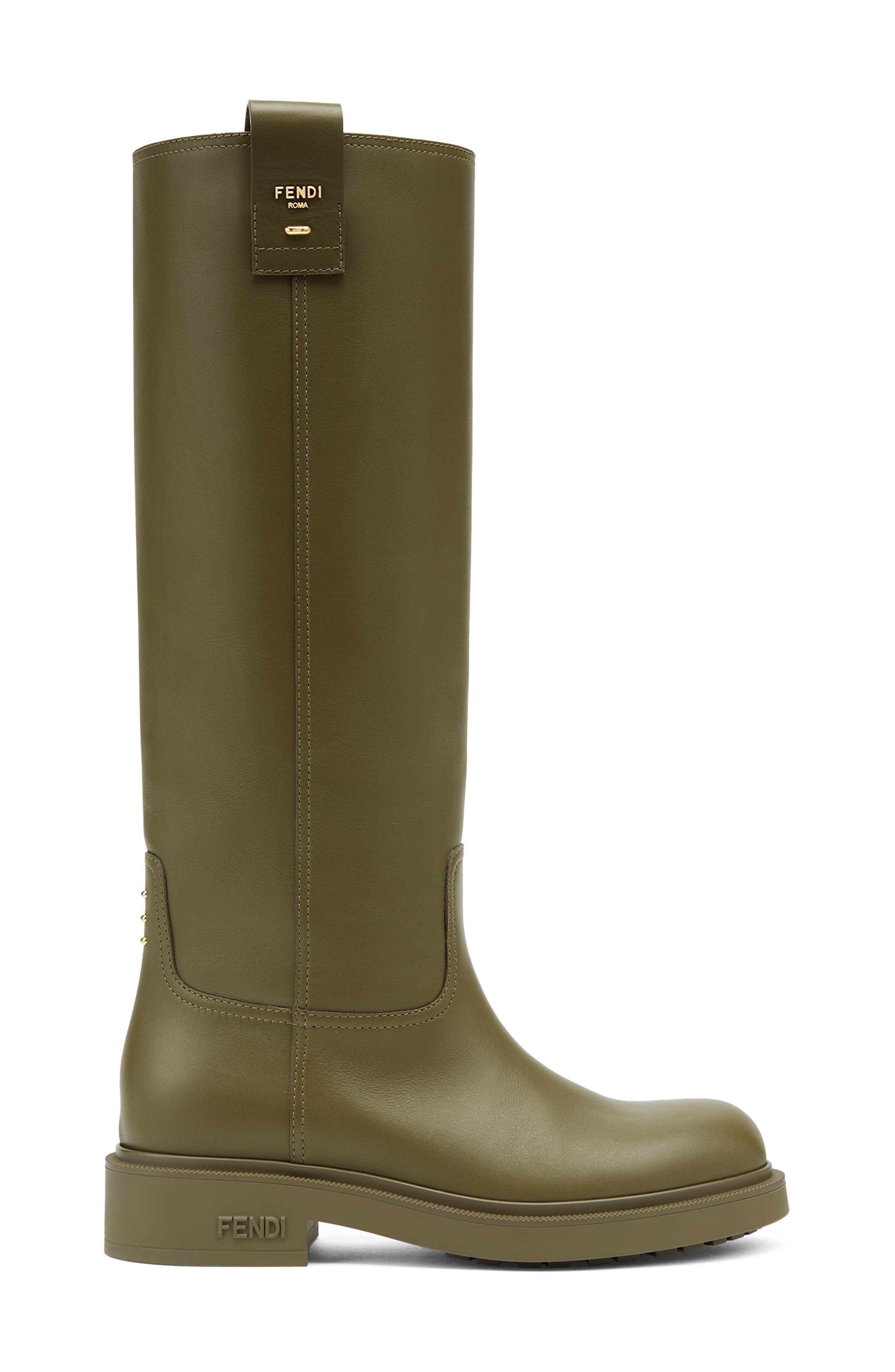Fendi Filo Knee High Boot in Militare at Nordstrom - 2