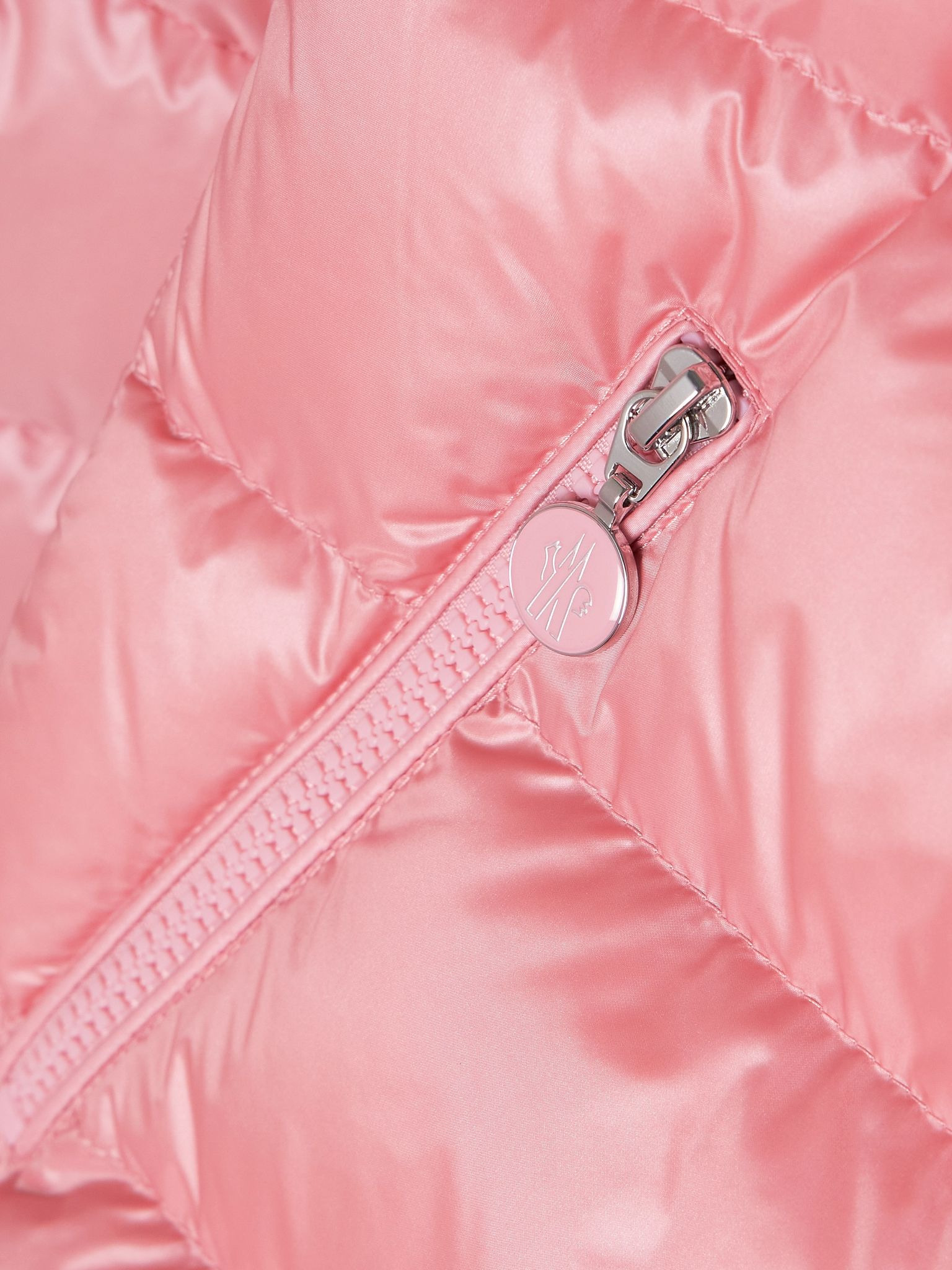 Gles hooded quilted shell down jacket Pink - 5
