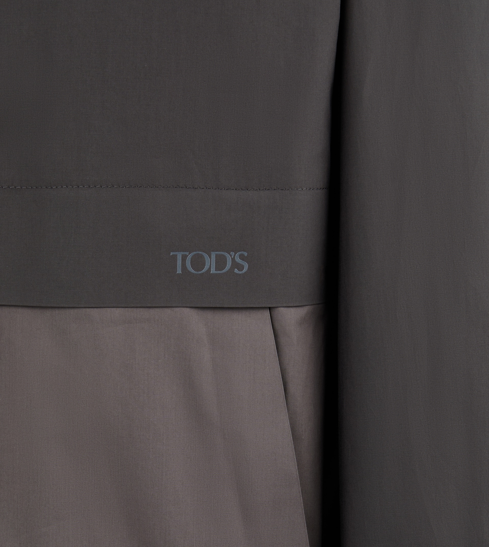 WINDBREAKER IN COTTON - GREY - 9