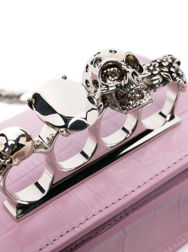 four-ring detail crossbody bag - 4