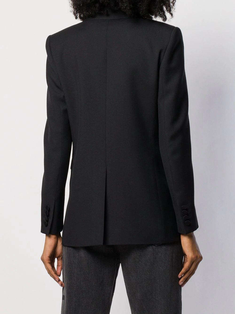 tailored tuxedo blazer - 4