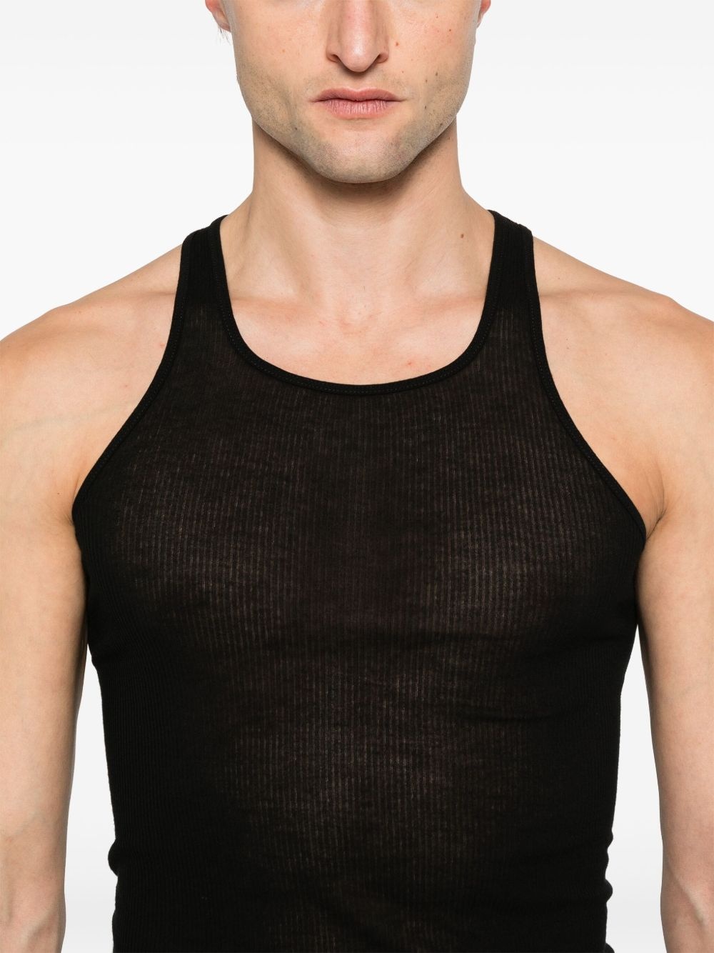 ribbed tank top - 4