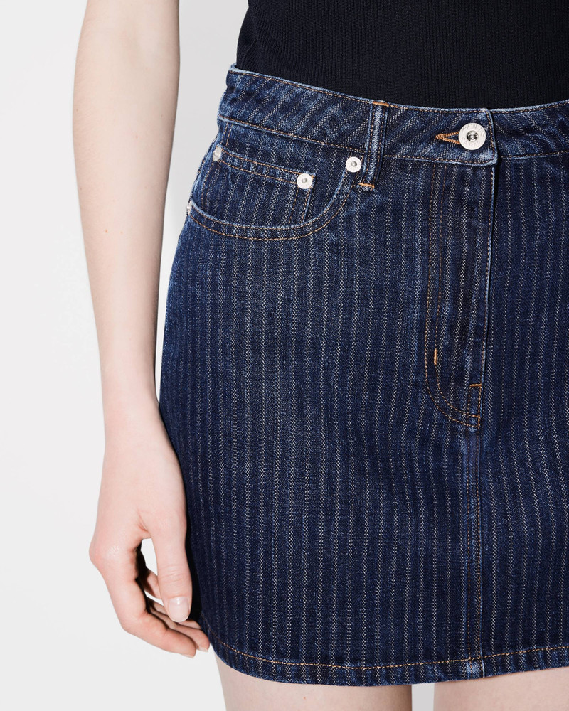 Miniskirt in japanese denim 6