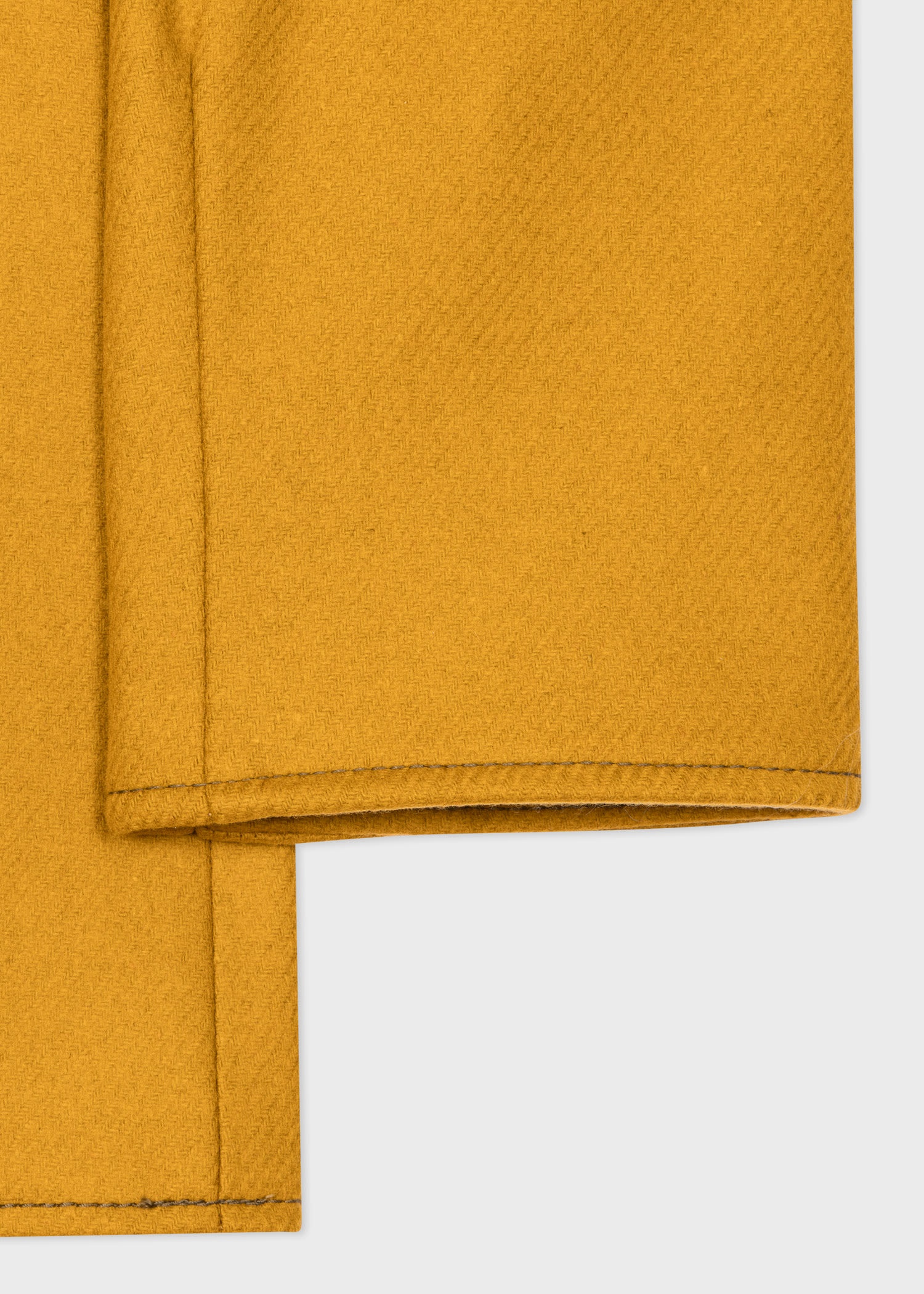 Chartreuse Wool-Cashmere Cocoon Coat - 3