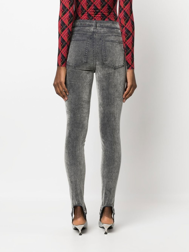 Slandy stirrup skinny jeans 4