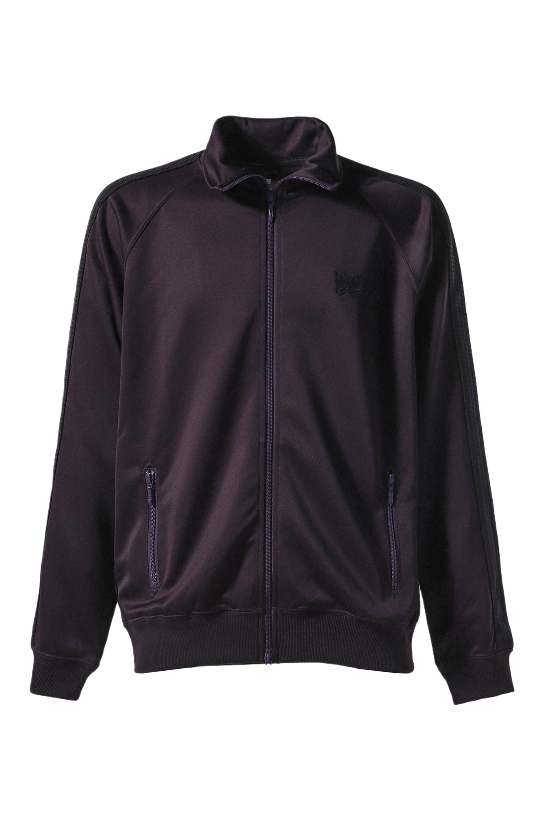 TRACK JACKET - POLY SMOOTH / DK.PUR - 1