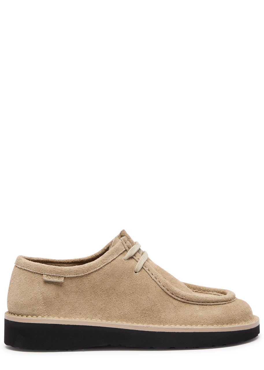 Loewe Faro Suede Derby Shoes - 1