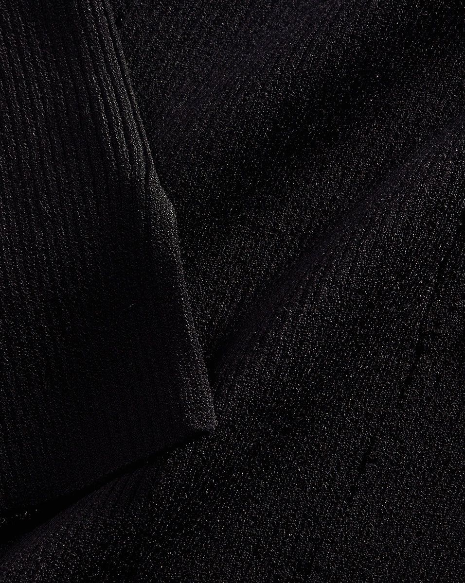 DERICK RIBBED OFF-SHOULDER PULLOVER - 4