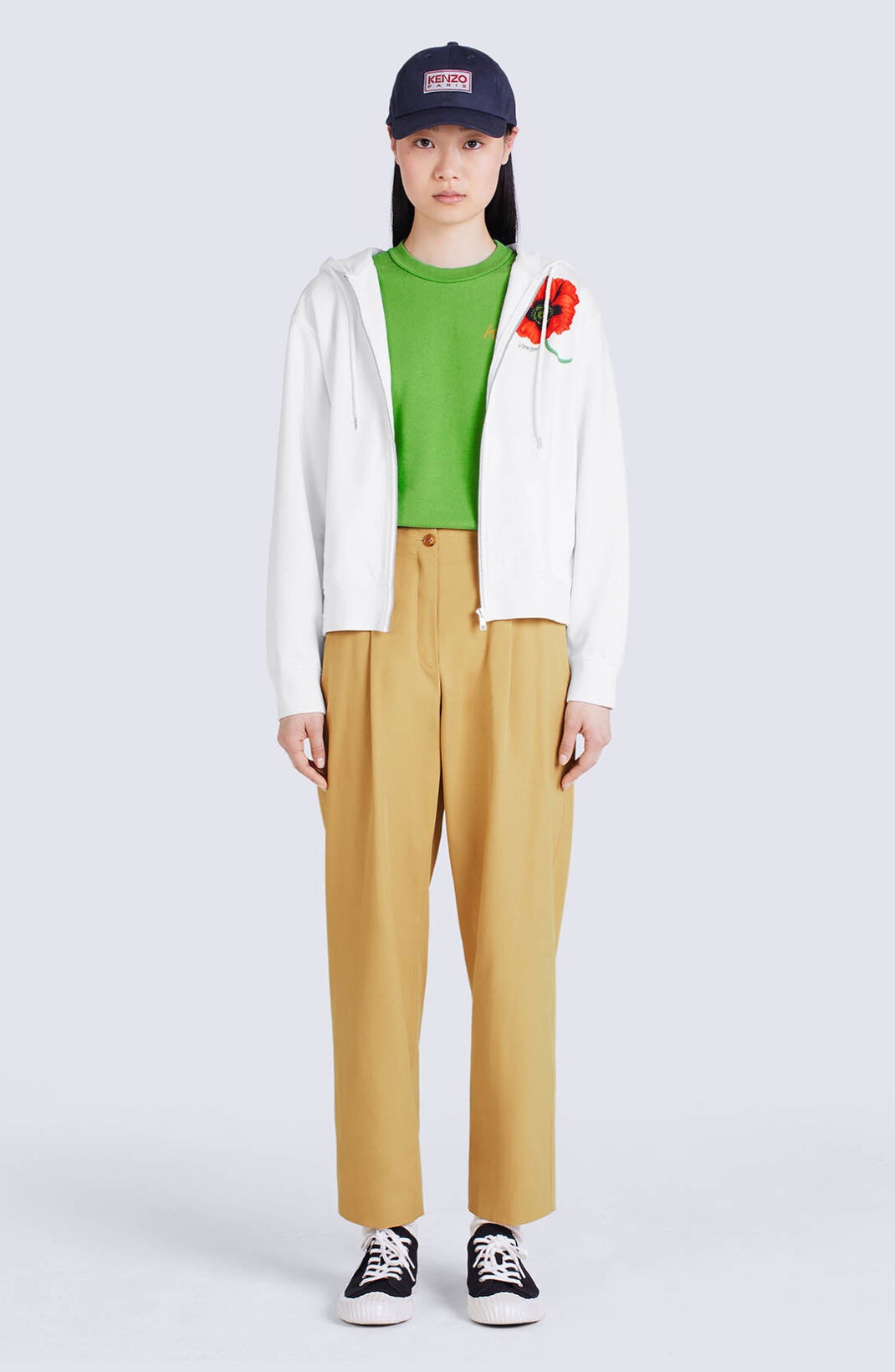 'KENZO Poppy' hooded sweatshirt - 3